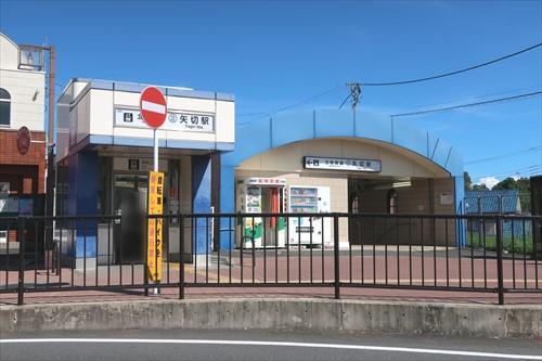 北総線：矢切駅1890m
