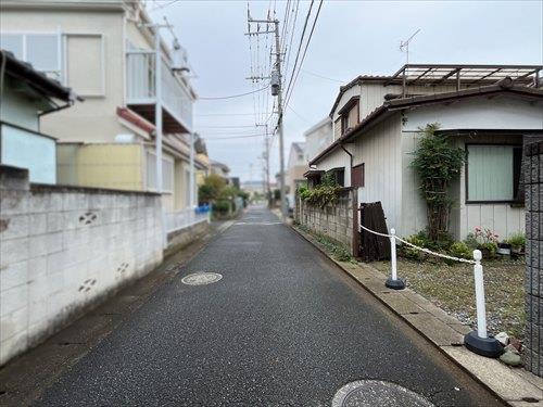 前面道路（2026年9月撮影）