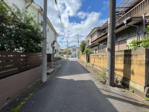 前面道路（2026年10月撮影）