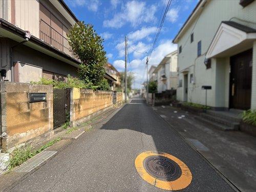 前面道路（2026年10月撮影）