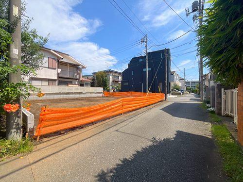 現地含む前面道路