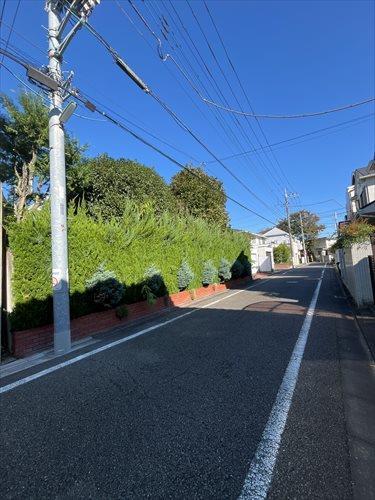 前面道路を含む現地写真