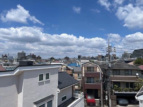 屋上からの眺望（北側）