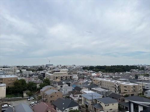 南東側バルコニーからの眺望