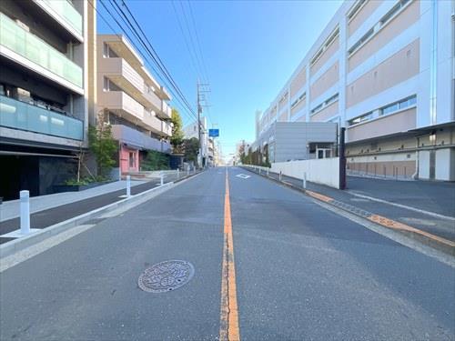 南側前面道路(2026年1月撮影)
