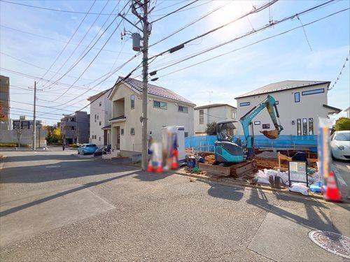 現地含む前面道路(2026年2月撮影)