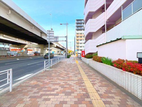 前面道路(2026年2月撮影)