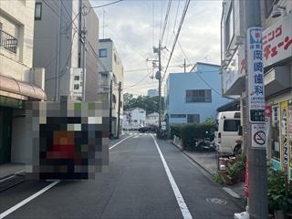 前面道路(2026年7月撮影) 前面道路(2026年7月撮影)