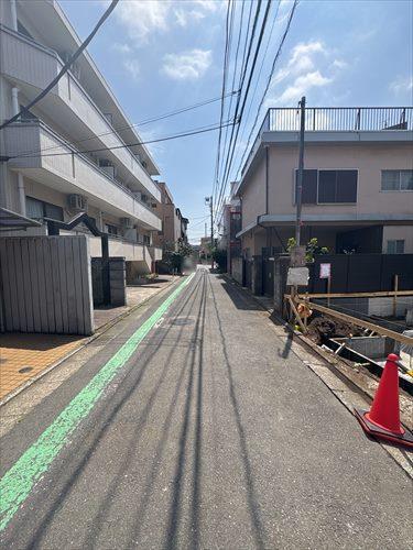 前面道路（2026年5月撮影）