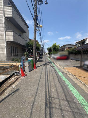 前面道路（2026年5月撮影）
