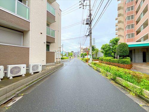 南側前面道路(2026年9月撮影)