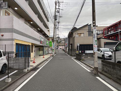 北側前面道路（2026年6月撮影）