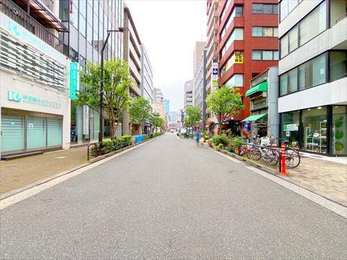 北東側前面道路(2026年9月撮影)