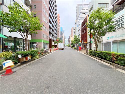 北東側前面道路(2026年9月撮影)