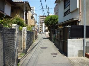 前面道路