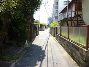 前面道路
