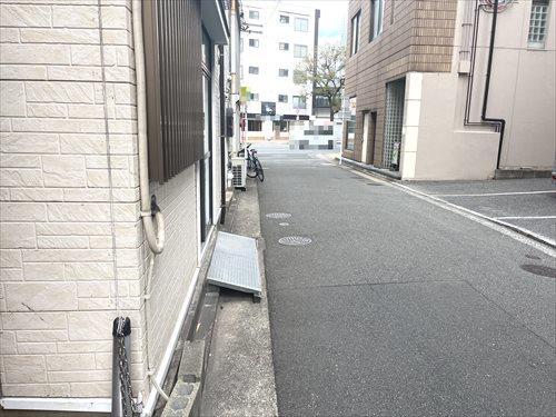 前面道路（北側方向）