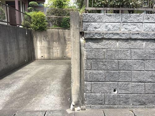 前面道路（西側方向）2024年7月撮影