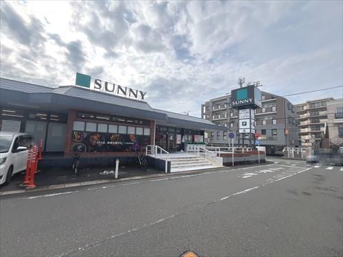 サニーちくし台まで110ｍ