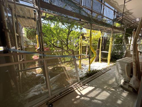 専用庭（大規模修繕工事中）