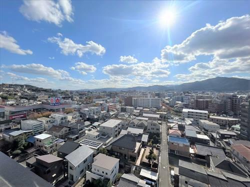 バルコニーからの景色