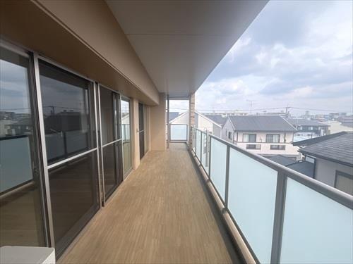 バルコニー（北側方向）