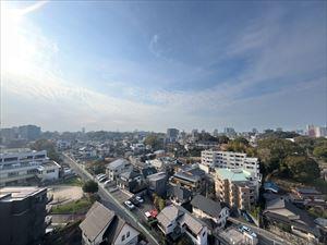 北西側バルコニーからの眺望