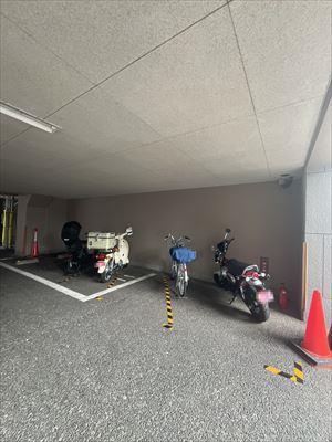 バイク置場