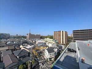 バルコニーからの眺望（東側）