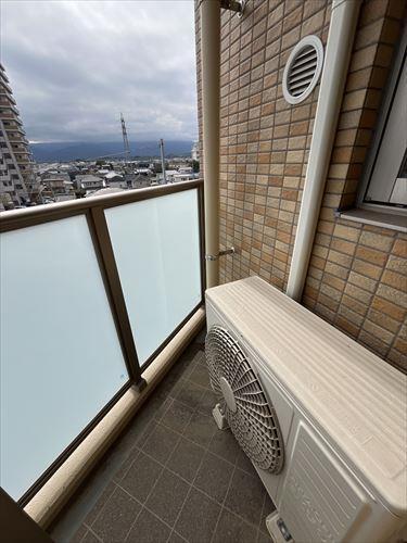 キッチン横ベランダ