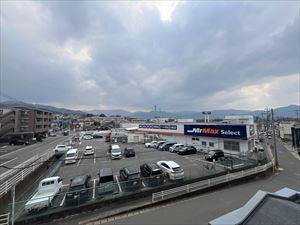 南西側バルコニーからの眺望