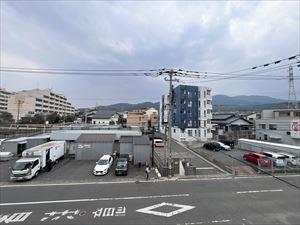 南東側バルコニーからの眺望