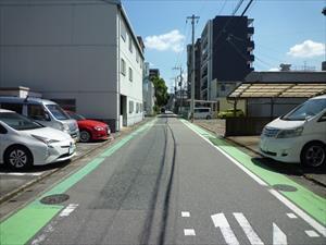 前面道路