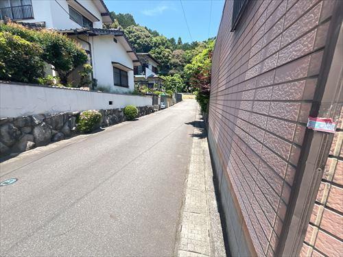 西側道路（北側方向）