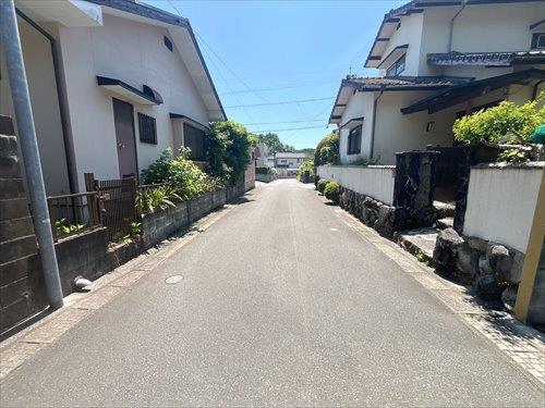 西側道路（南側方向）