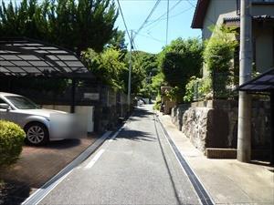 前面道路