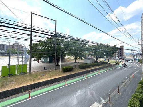 南側バルコニーからの景色
