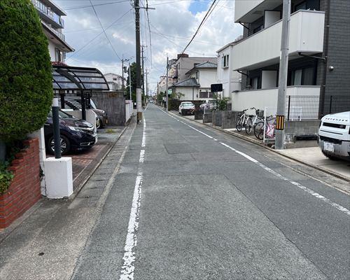 前面道路
