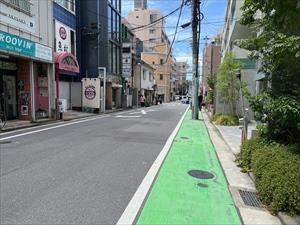 前面道路