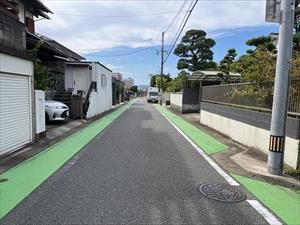 前面道路①