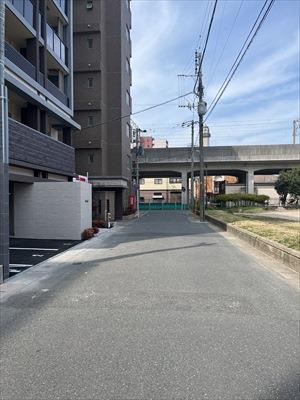 前面道路②