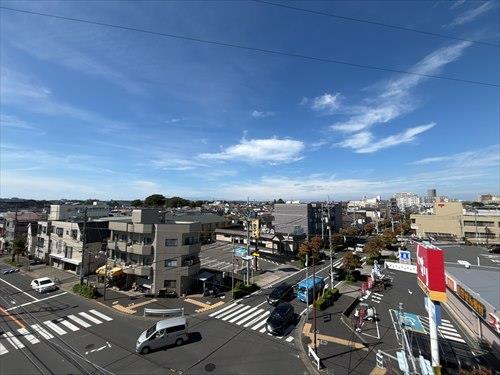 南西側バルコニーからの眺望