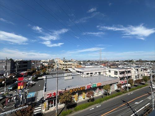 北側バルコニーからの眺望