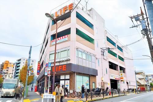 ライフ練馬中村北店まで450ｍ