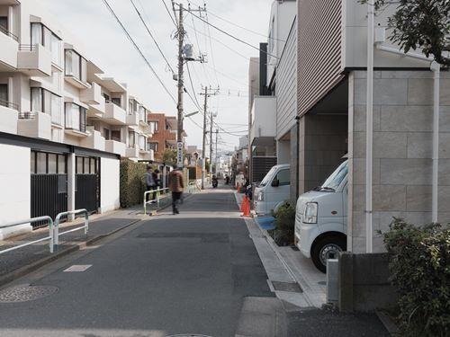 前面道路（撮影 2026.03）