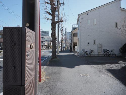 前面道路(撮影 2026.02) 前面道路(撮影 2026.02)