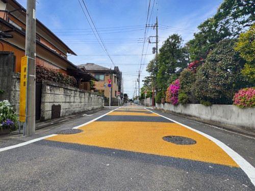前面道路②(2026年4月撮影)