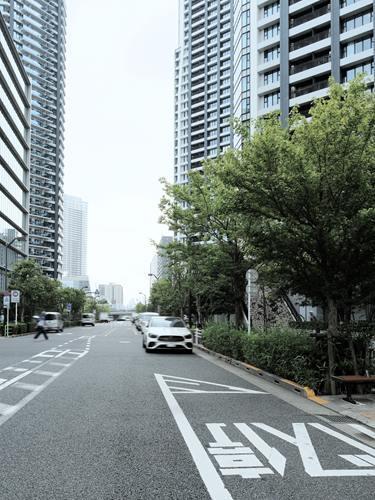 前面道路（撮影 2026.07）
