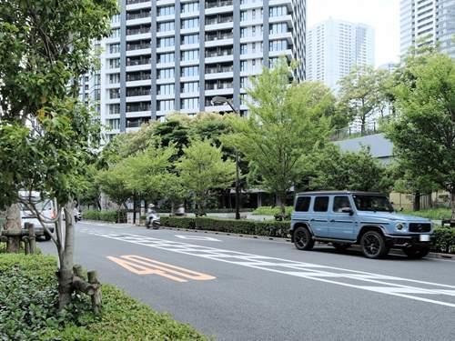 前面道路（撮影 2026.07）