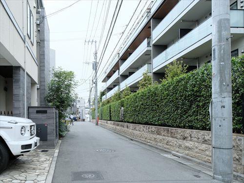前面道路